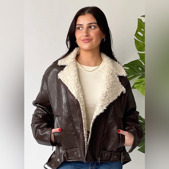 NWT City Street Jacket in Brown - Picture 7 of 7